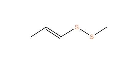 Methyl (E)-1-propenyl disulfide